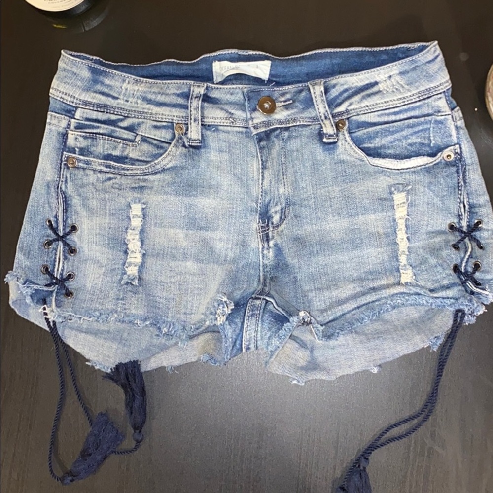 Ocean Drive Shorts with Fringes!